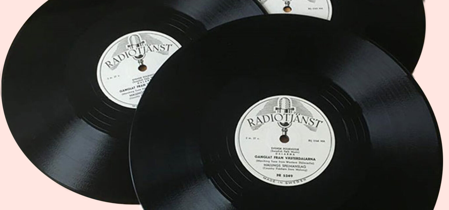 Vinylskivor med folkmusik utgivna av Radiotj&auml;nst
