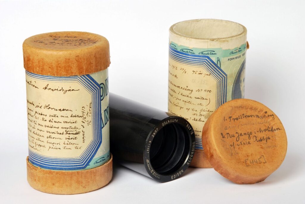 Fonografrullar - Karl Tiréns jojksamling