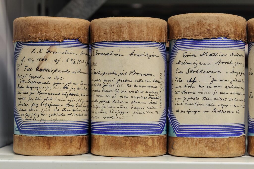 Fonografrullar efter Karl Tirén