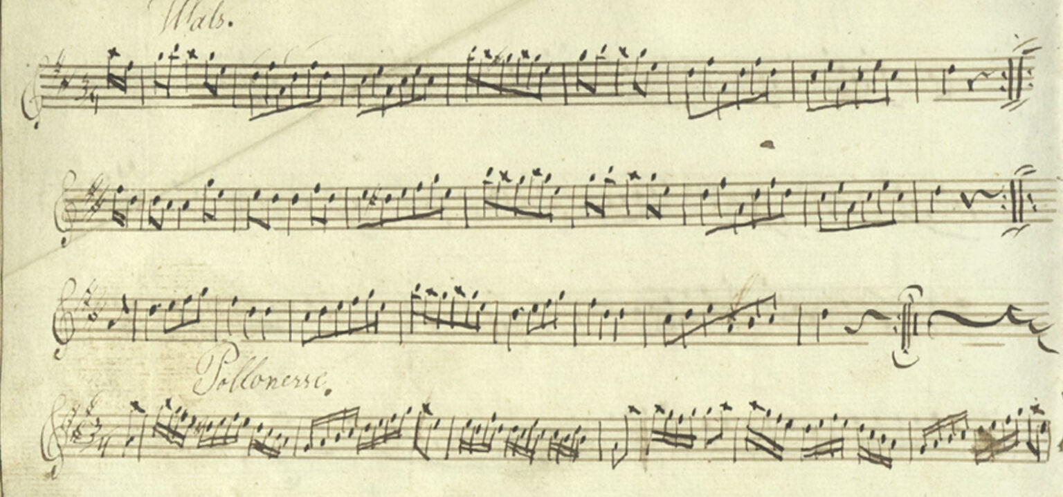 Foto p&aring; ett &auml;ldre notlad